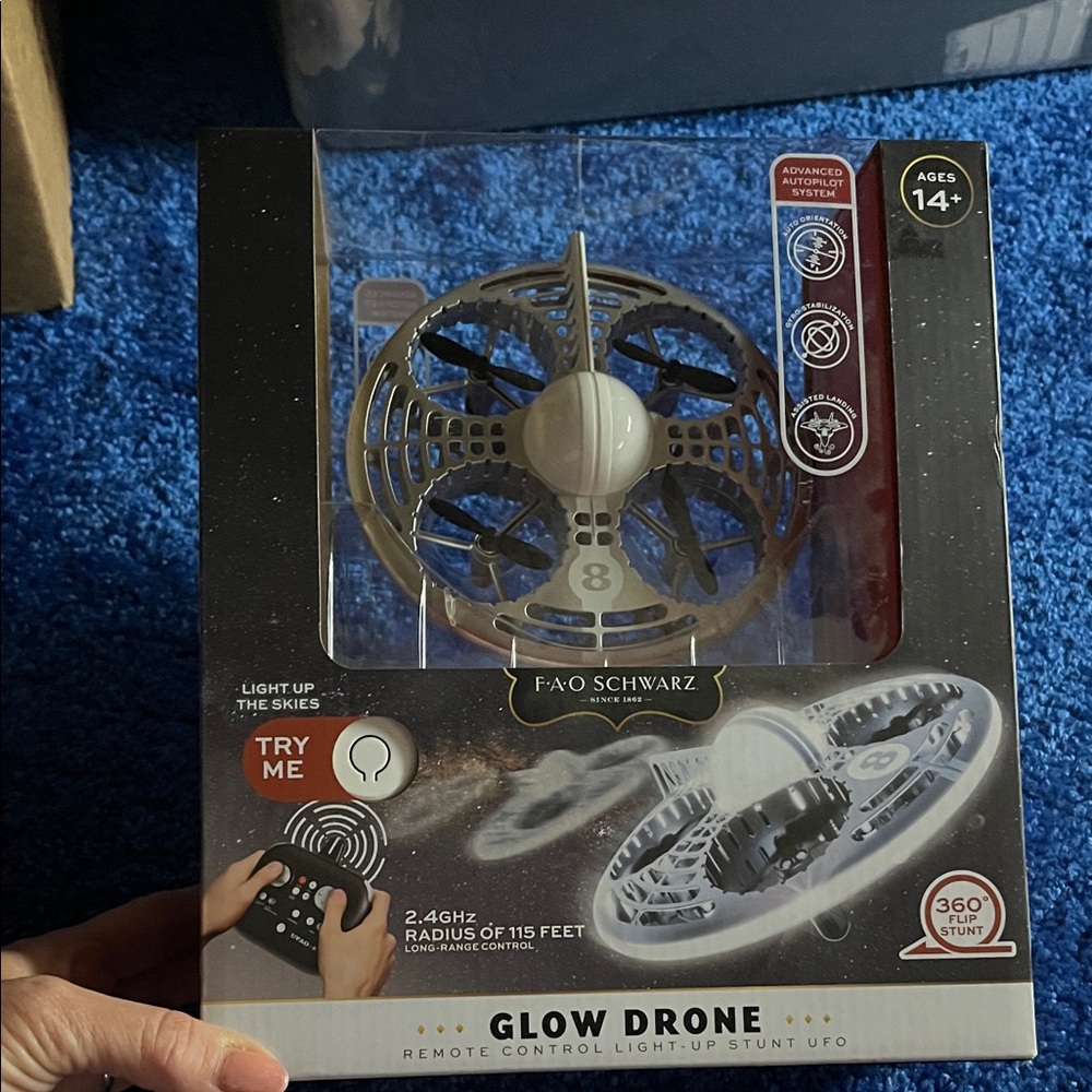 NIB FAO Schwarz Glow Drone